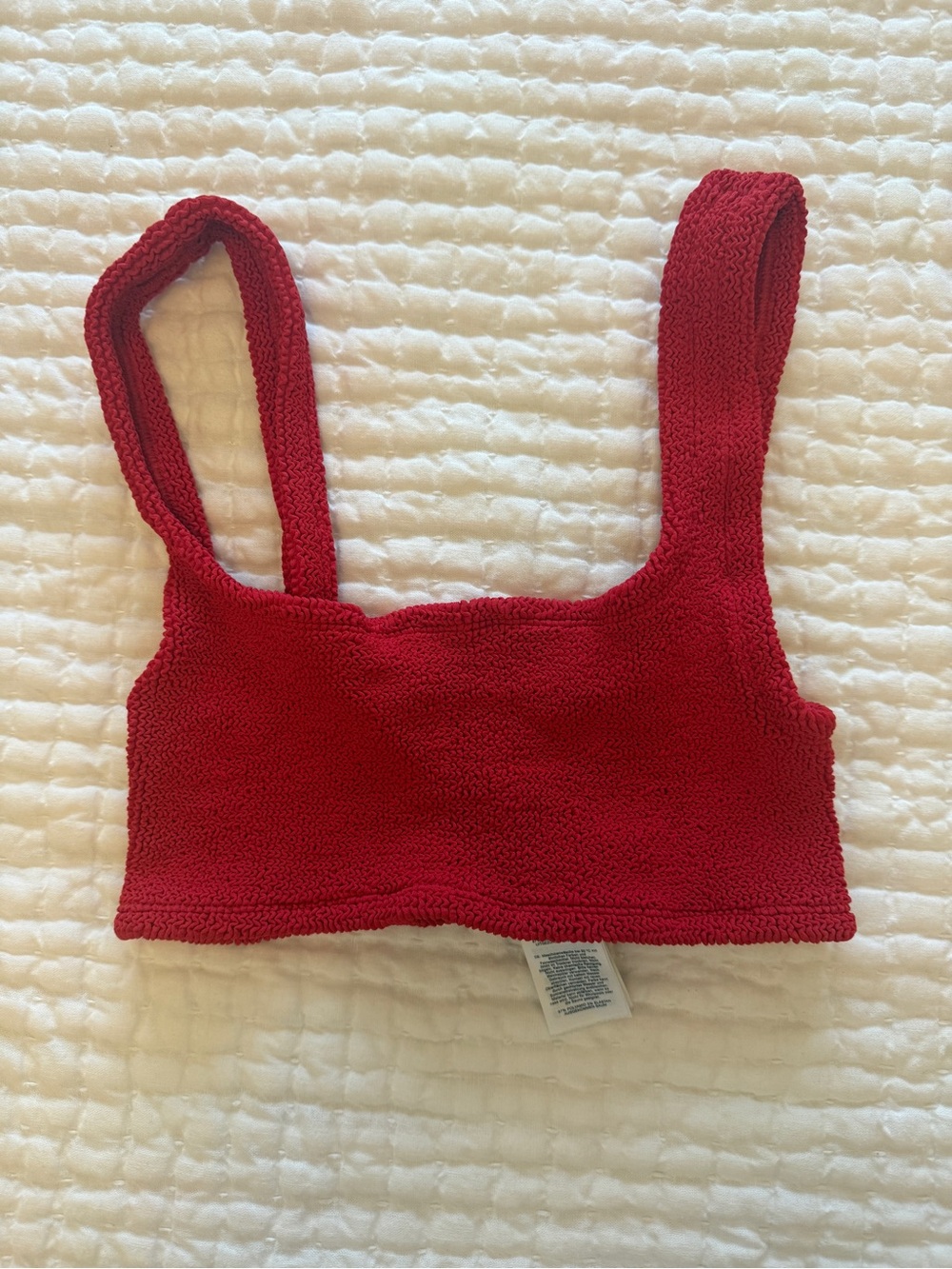 Hunza G bikini top